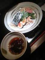 「鴨出汁つけ麺６８０円」@乙麺造場の写真