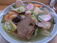 「五目そば（730円）＋大盛り（80円）」@千成飯店の写真