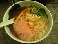 「ワハハ煮干そば（背脂普通）　700円」@中華そば ムタヒロの写真