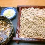 「鴨せいろ（１０００円）」@そば膳あさひの写真