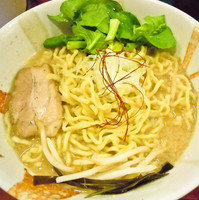 「まったり味噌￥７８０＋中盛り￥６０」@旬麺しろ八の写真