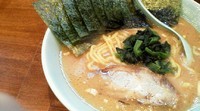 「醤油豚骨らーめん」@横浜家系ラーメン ばりき家の写真