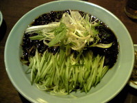 「ジャージャー麺￥700」@晴晴居酒屋の写真