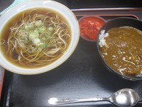 「朝カレーセット300円」@せんねんそば 東武曳舟店の写真