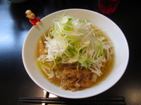 「千住葱らぁ麺（塩）」@牛骨らぁ麺 マタドール 本店の写真