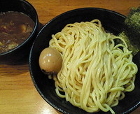 「つけ麺（並盛・味玉サービス）　７５０円」@麺や つとむの写真