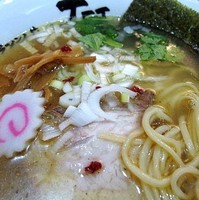 「煮干し塩ラーメン　780円」@ラーメン人生 JET 福島本店の写真