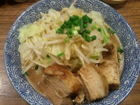 「ミニラーメン(ヤサイ ニンニク別皿)」@ラーメン燈郎の写真