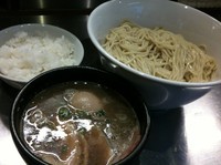「かなで煮干しつけ麺 980円大盛り＋ミニライス100円」@麺創研かなで 改の写真