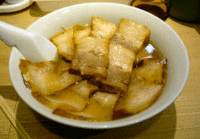 「焼豚ラーメン （850円）」@喜多方ラーメン坂内 新宿西口思い出横丁店の写真