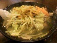 「タンメン」@手打ちラーメン 恒の写真