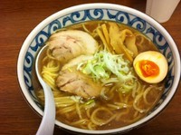 「限定らーめん＋麺大盛　（650円＋50円）」@一刀斎の写真