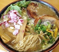 「豚と煮干蕎麦900円」@MENYA 食い味の道有楽の写真
