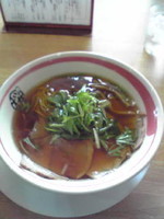 「特製あごだししょうゆラーメン」@らーめん 桜の写真