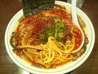 「赤麺閣らーめん（750円）」@らーめん麺閣の写真