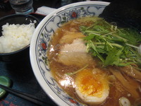 「煮干しラーメン」@にぼらや 西銀座通り店の写真