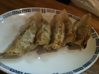 「餃子（5個） 350円」@麺や 福一の写真