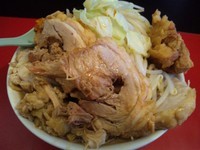 「豚ダブルラーメン980円」@用心棒 本号の写真