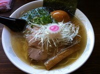 「塩ラーメン 700 ＋ ブタマヨ丼 300」@麺屋 猪貴 -CHOKI-の写真