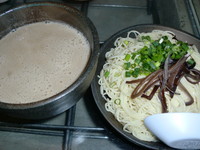 「つけ麺８００円＋替え玉１５０円」@狼煙 諏訪店の写真