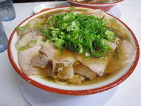 「特製ラーメン+肉増し」@本家第一旭 たかばし本店の写真