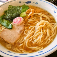 「らーめん（３００ｇ）　￥７３０」@麺創 玄古 新宿御苑店の写真