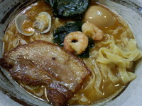 「魚介醤油ラーメン＋味玉」@麺屋 優創の写真
