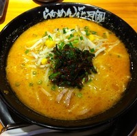 「黄金ノ国ノ味噌ラーメン　ジパング（￥680）」@らあめん花月嵐 青山キラー通り店の写真