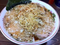 「ネギチャーシュー大盛　玉ねぎ増し」@こえもんの写真