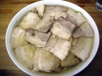 「大盛り肉そば、1000円」@坂内食堂 喜多方本店の写真