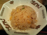 「かけらーめん+Cセット（ミニ炒飯+焼き餃子（大3個））」@中華食堂 一番館 東陽町店の写真