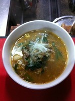 「テールらーめん」@中華食堂 三鹿の写真