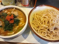 「みそカレーつけそば(中盛り) ￥980」@麺処 まるよし商店の写真