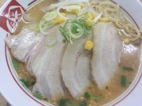 「味噌チャーシュー　８８０円」@くるまやラーメン 浦和中島店の写真