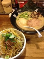 「きんか味玉子800とねぎチャーシュー丼350」@元祖きんかどう 座間本店の写真