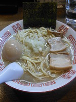 「ウルメソバ＋味玉」@中華ソバ 伊吹の写真