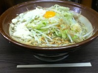 「大(麺増し大小)汁なし､粉チーズ」@ラーメン二郎 横浜関内店の写真