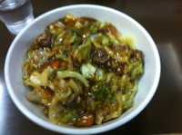 「スタミナ冷やしダブル（８８０円）」@ラッキー飯店の写真