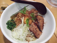 「まぜそば750円12/22.23.24限定メニュー」@麺や 松の写真