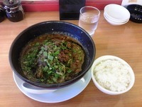 「四川黒ごま担担麺（白飯付き）880円」@天空記の写真