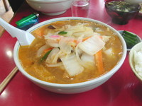 「バクダンラーメン」@一力食堂の写真