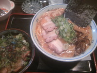 「濃厚極太ラーメン大盛　780+150円」@ラーメン一心 本店の写真