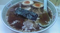 「醤油ラーメン６００円＋煮玉子１００円」@唐桃軒の写真