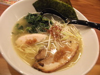 「純鶏ホタテ塩らーめん」@三代目麺処 「まるは」極 船橋店の写真