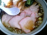 「焼豚麺大盛り」@とら食堂 松戸分店の写真