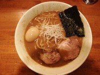 「濃厚らーめん700円味玉100円」@麺屋 清水の写真