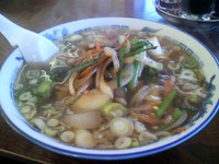 「ネギ炒めラーメン　醤油　(550円)」@ラーメン・餃子 丸博の写真
