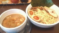 「特製つけめん(中盛)」@自家製太打麺 勢拉 行徳駅前店の写真