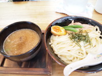 「鶏白湯つけ麺（大盛り）」@二代目 白神の写真