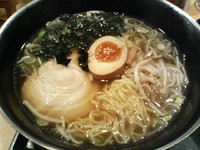 「ソバセット（ラー麺+半チャーハン）」@味の店 錦の写真